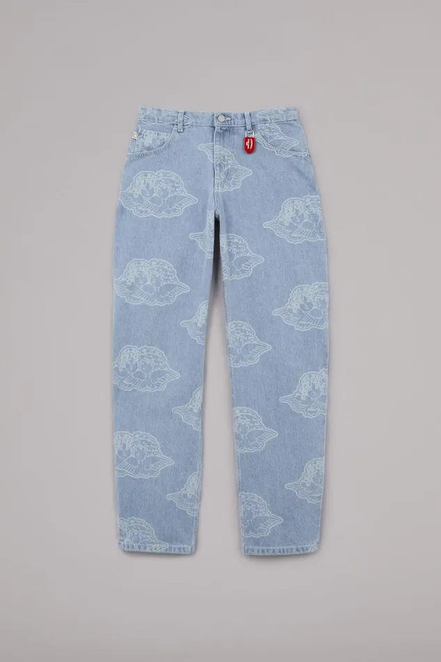 Women Fiorucci Jeans and Denim All Over Angels Bella Jeans Blue Women Fiorucci Jeans and Denim All Over Angels Bella Jeans Blue