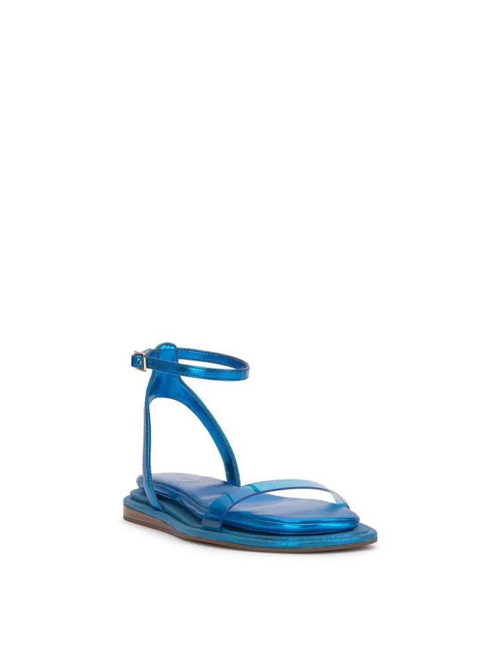 Women Flats Jessica Simpson Betania Sandal In Blue