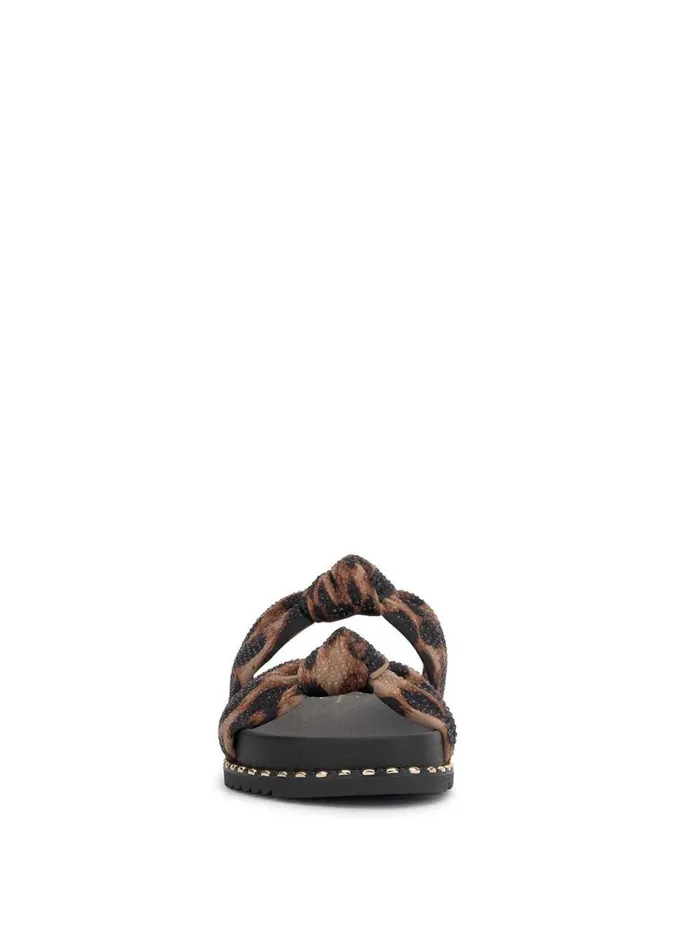 Women Flats Jessica Simpson Caralyna Flat Sandal In Leopard