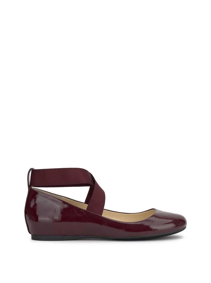 Women Flats Jessica Simpson Mandayss Ballet Flat In Dark Cherry