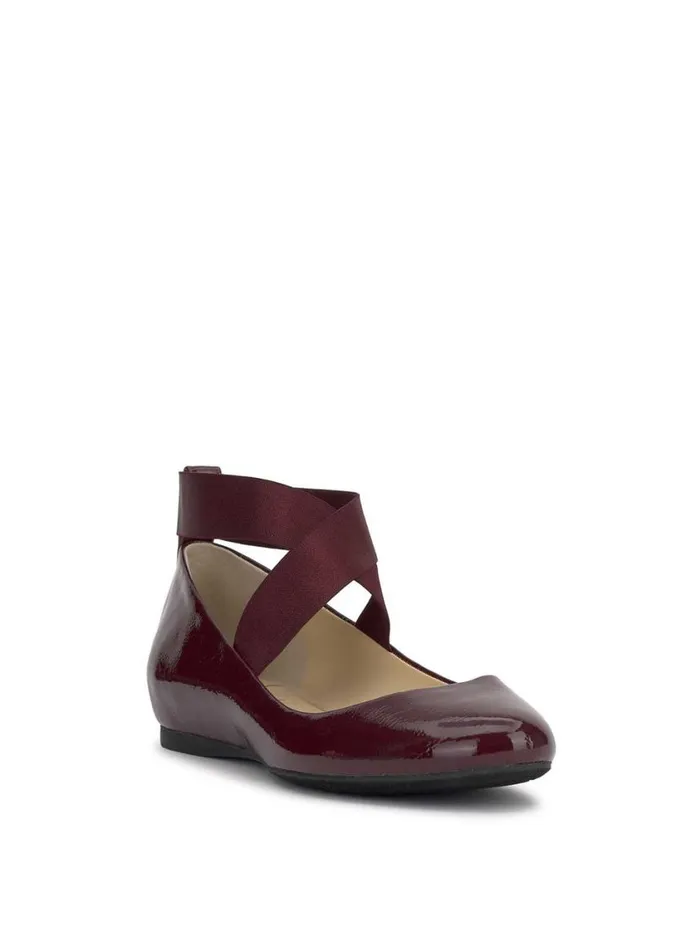 Women Flats Jessica Simpson Mandayss Ballet Flat In Dark Cherry