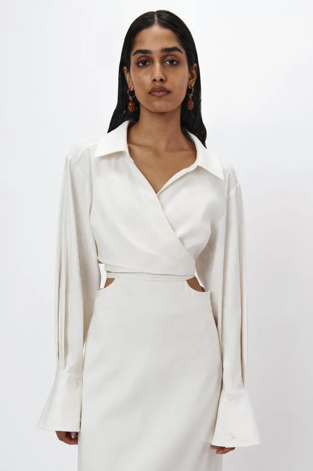 Women Giulia Dress White Jonathan Simkhai Dresses and Jumpsuits
