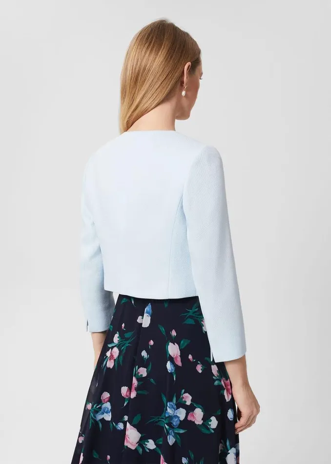 Women HOBBS Coats and Jackets Elize Jacket Pale Blue