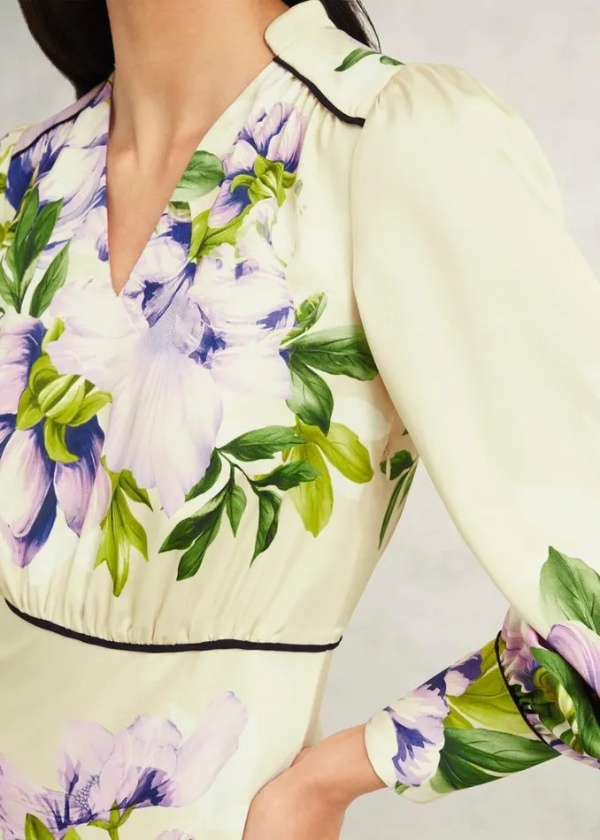 Women HOBBS Dresses and Jumpsuits Hidcote Dress Cream Multi