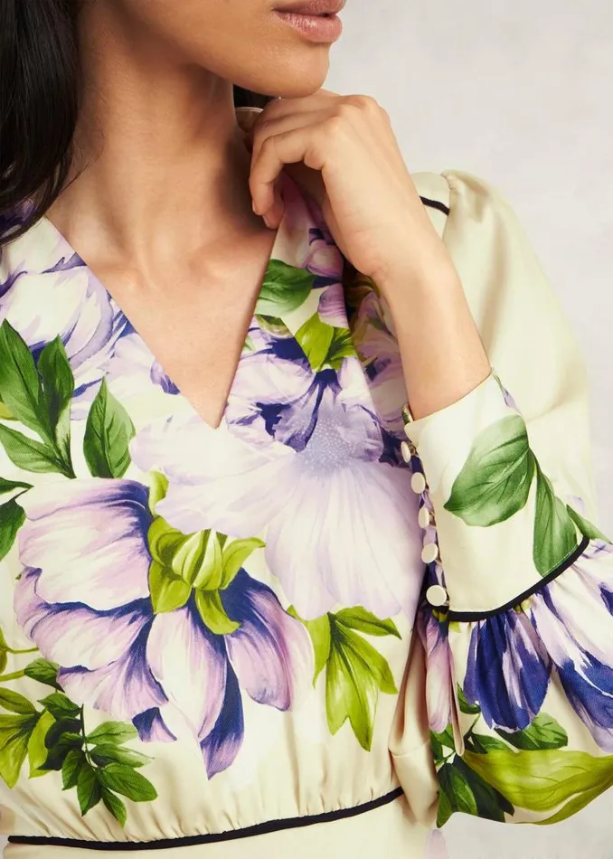 Women HOBBS Dresses and Jumpsuits Hidcote Dress Cream Multi