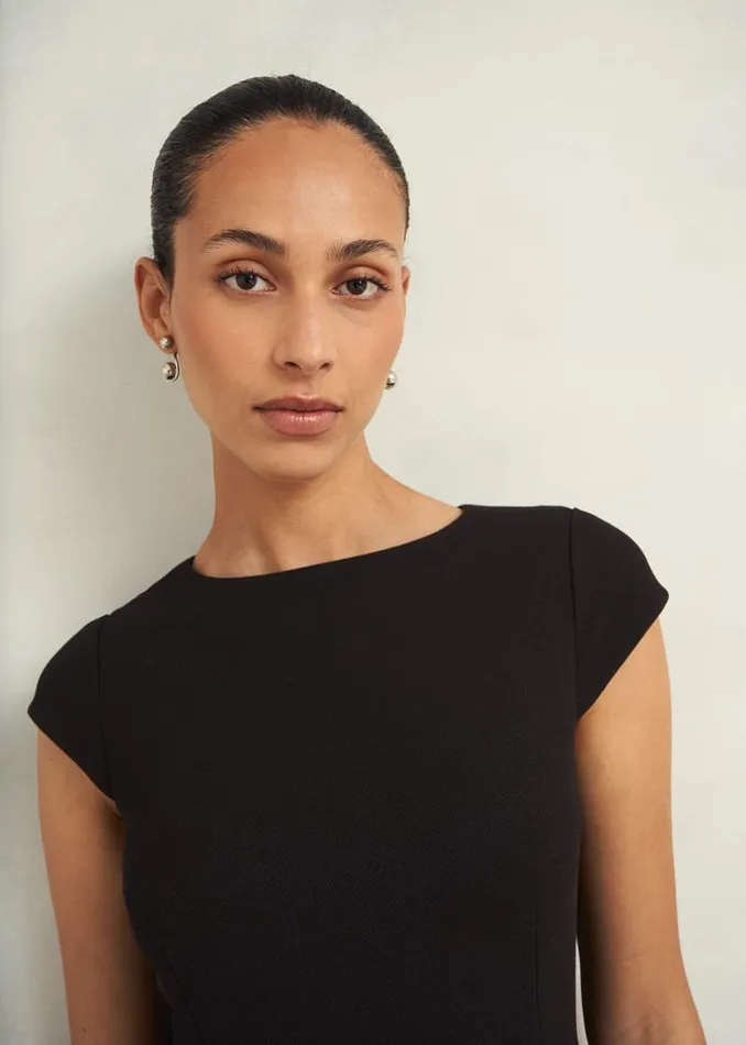 Women HOBBS Dresses and Jumpsuits Mia Dress Black