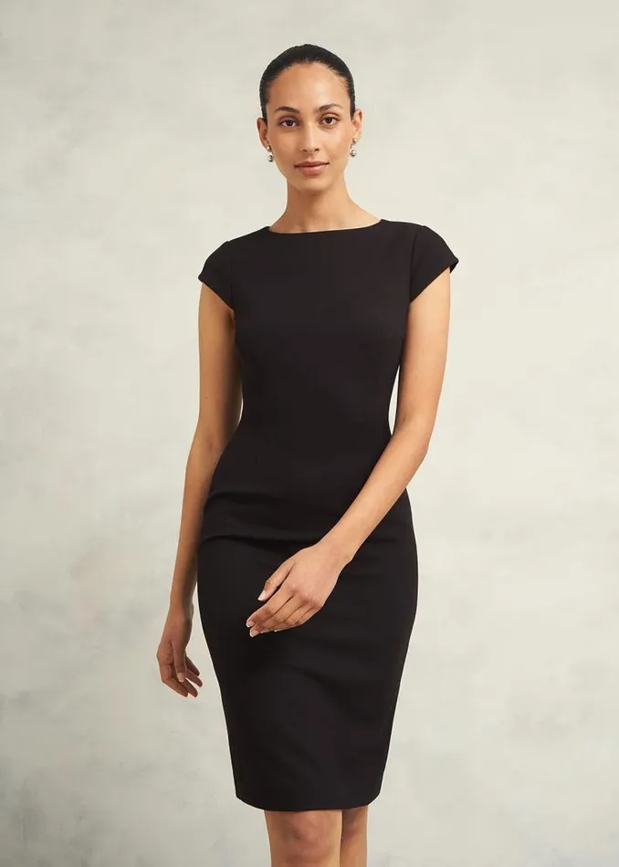 Women HOBBS Dresses and Jumpsuits Mia Dress Black