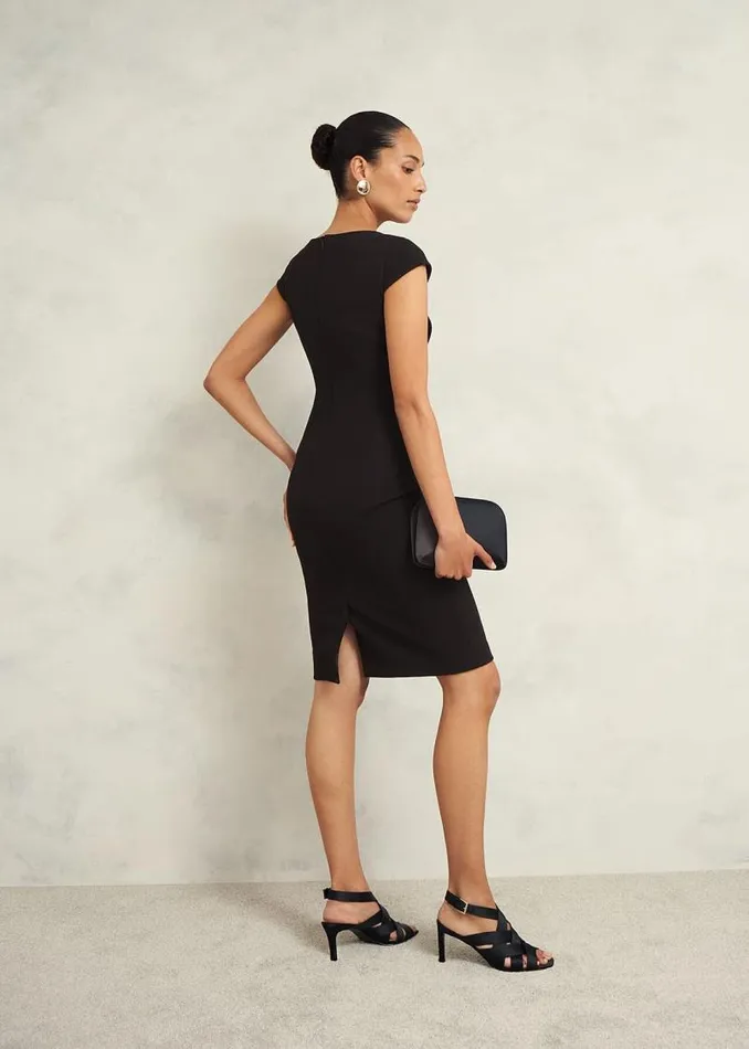 Women HOBBS Dresses and Jumpsuits Mia Dress Black