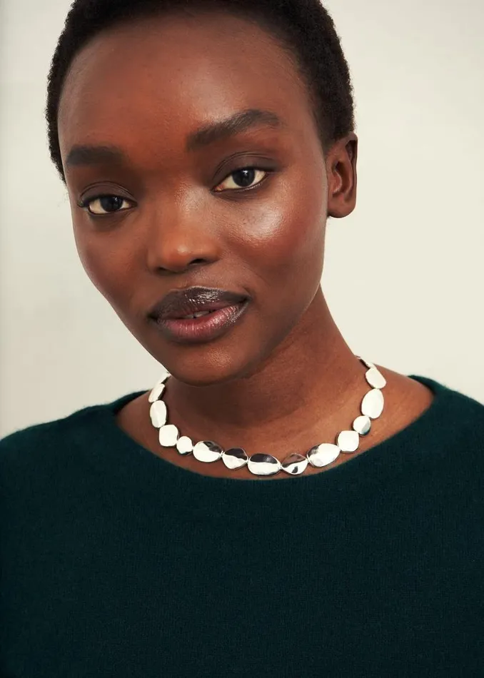 Women HOBBS Jewellery Coco Necklace Silver
