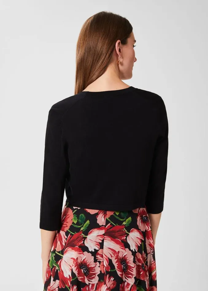 Women HOBBS Jumpers and Cardigans Carrie Bolero Black