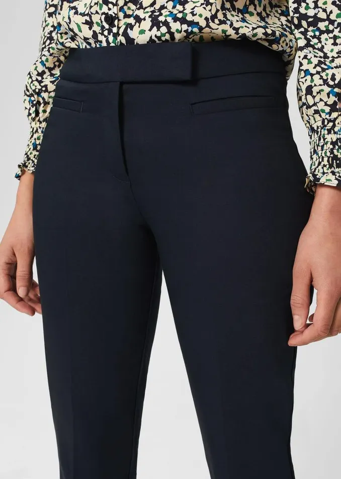 Women HOBBS Trousers Annie Trousers Navy