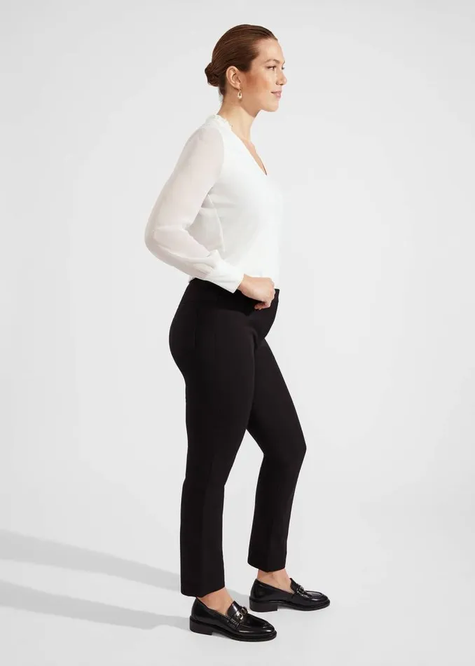 Women HOBBS Trousers Petite Amanda Skinny Jeans Black