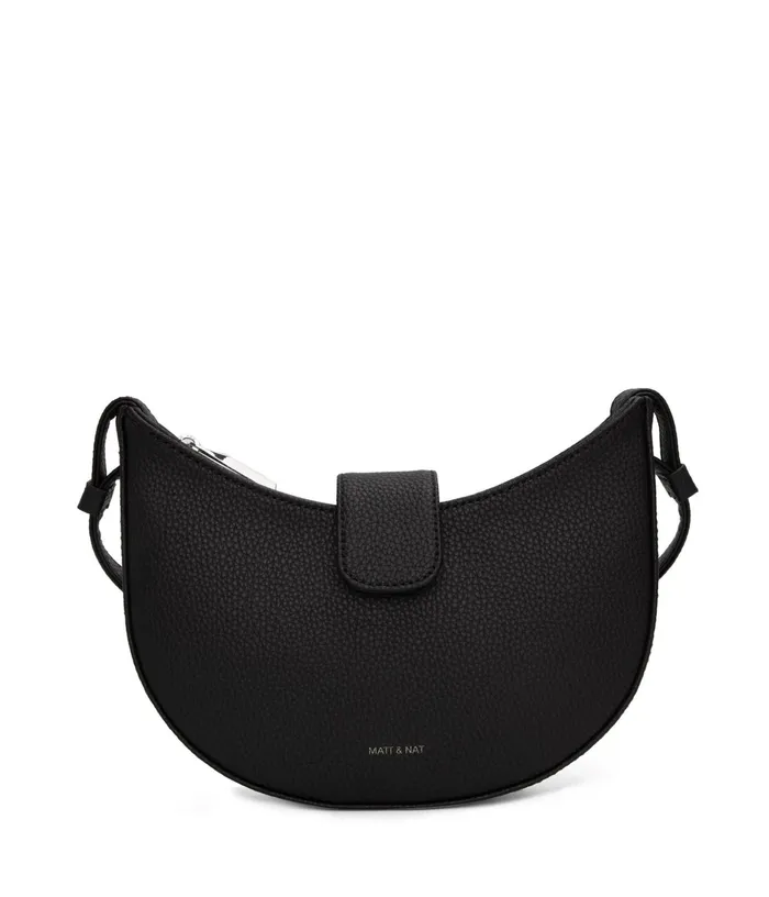 Women Hope5 Charity Bag 8211 Purity Black Matt and Nat Crossbody