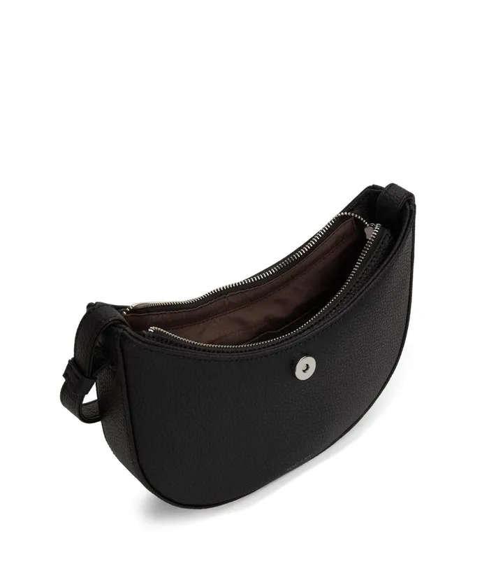 Women Hope5 Charity Bag 8211 Purity Black Matt and Nat Crossbody