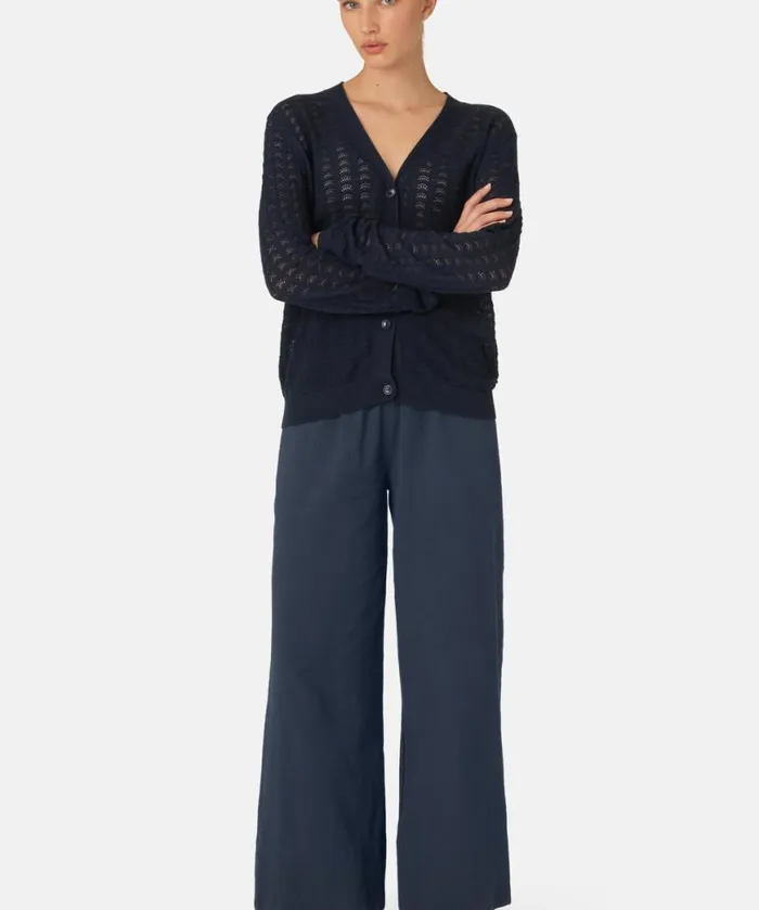 Women Ilse Jacobsen Cardigan 8211 Dark Indigo