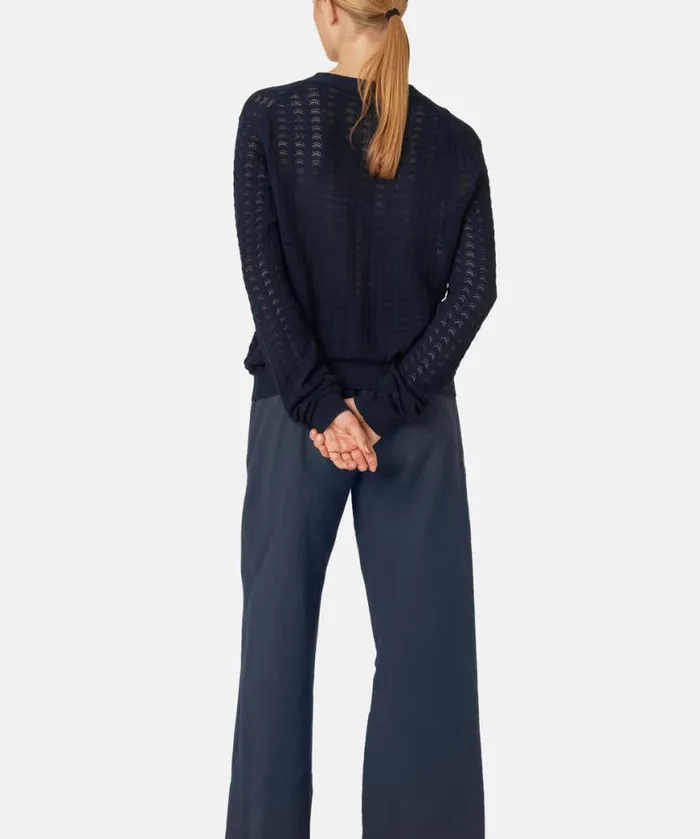 Women Ilse Jacobsen Cardigan 8211 Dark Indigo
