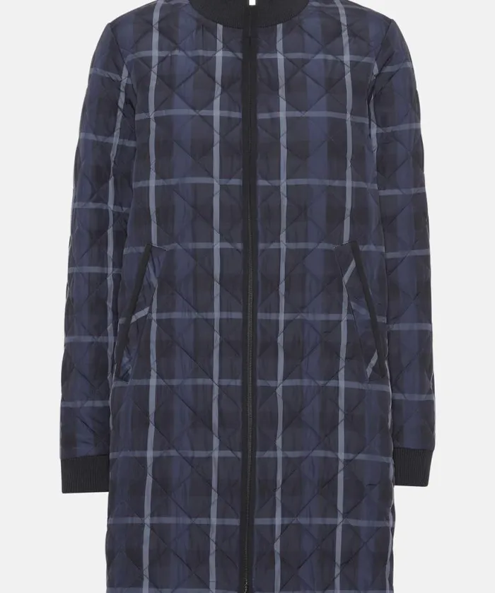 Women Ilse Jacobsen Padded Coat 8211 True Navy Women Ilse Jacobsen Padded Coat 8211 True Navy