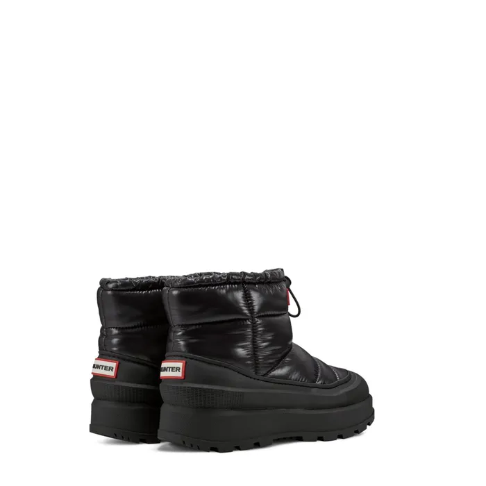 Women Insulated and Snow Boots Hunter Boots Amble Waterproof Snow Booties Black Women Insulated and Snow Boots Hunter Boots Amble Waterproof Snow Booties Black