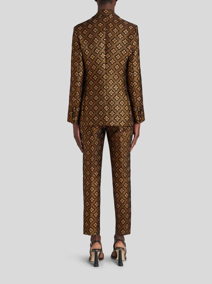 Women Jacquard Jacket With Medallions Etro Jackets