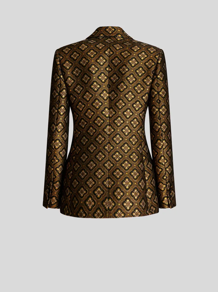Women Jacquard Jacket With Medallions Etro Jackets