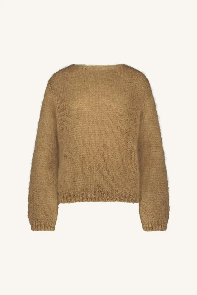 Women James Pullover Camel Bybar Pullovers