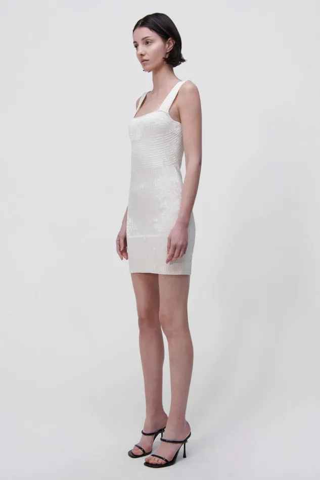 Women Jayde Dress Ivory Jonathan Simkhai Dresses and Jumpsuits