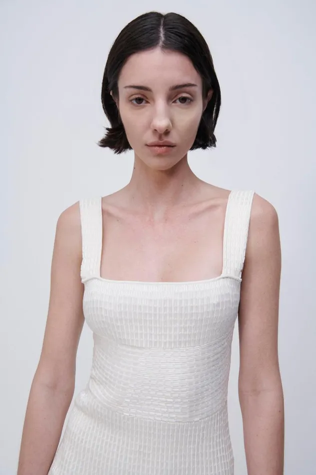 Women Jayde Dress Ivory Jonathan Simkhai Dresses and Jumpsuits
