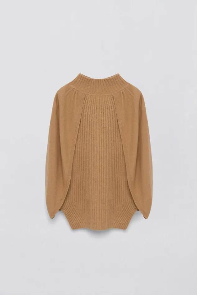 Women Jeannie Top Camel Jonathan Simkhai Knitwear