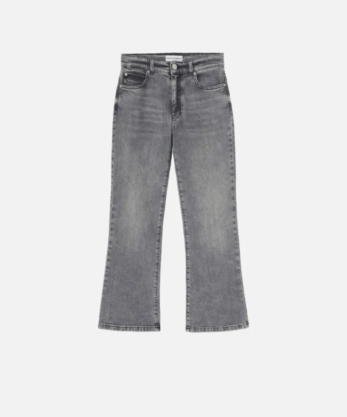 Women Jeans Pinko Vintage Grey Bootcut Jeans Vintage Grey Wash