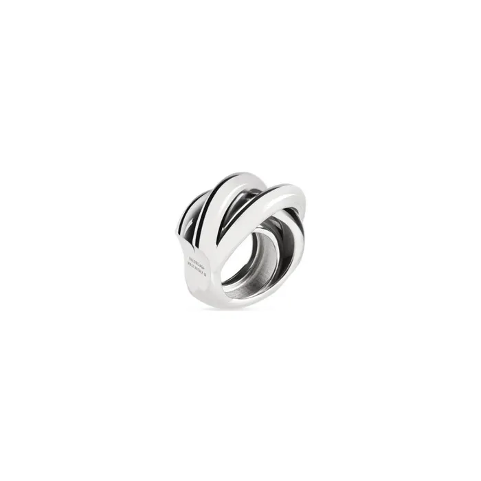 Women Jewellery Balenciaga Saturne Ring In Silver