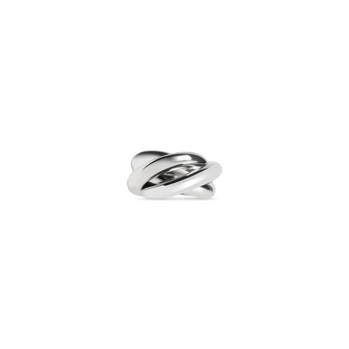 Women Jewellery Balenciaga Saturne Ring In Silver