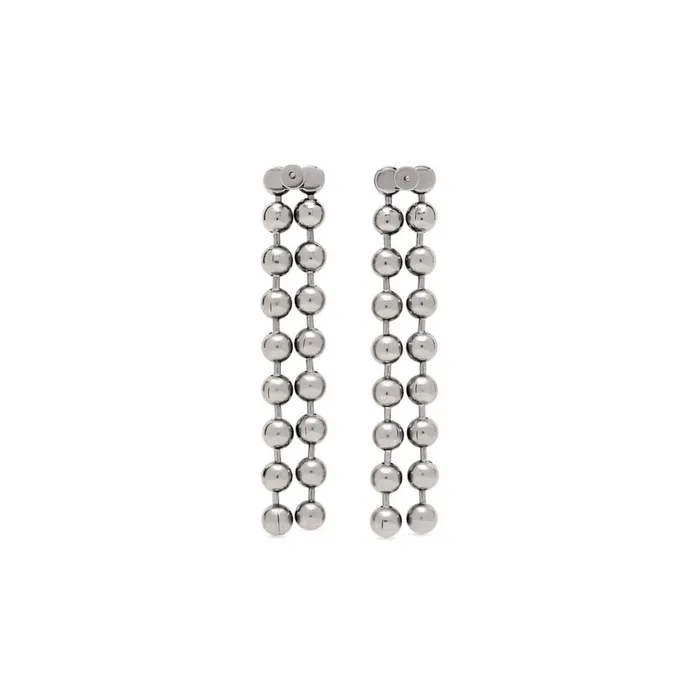 Women Jewellery Balenciaga Skate Pendant Earrings In Silver