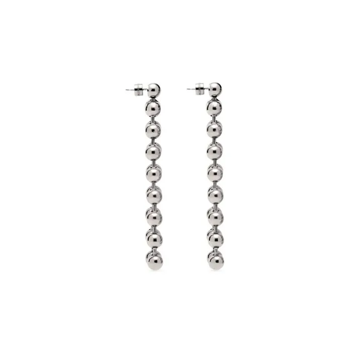 Women Jewellery Balenciaga Skate Pendant Earrings In Silver
