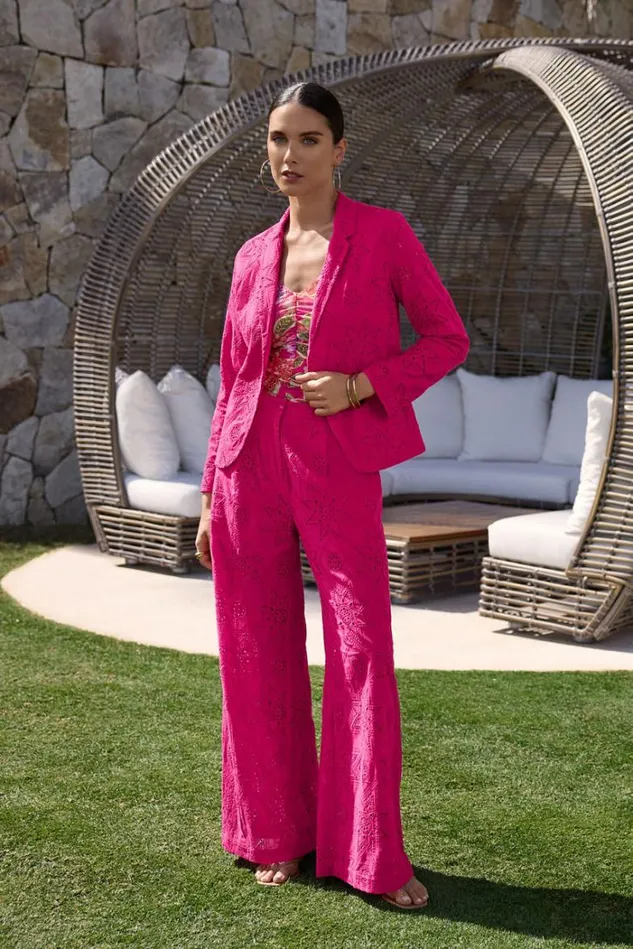 Women JOANNA BLAZER Love Potion Johnny Was Outerwear