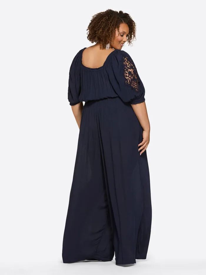 Women Jumpsuits and Rompers Jessica Simpson Nadia Jumpsuit In Night Sky