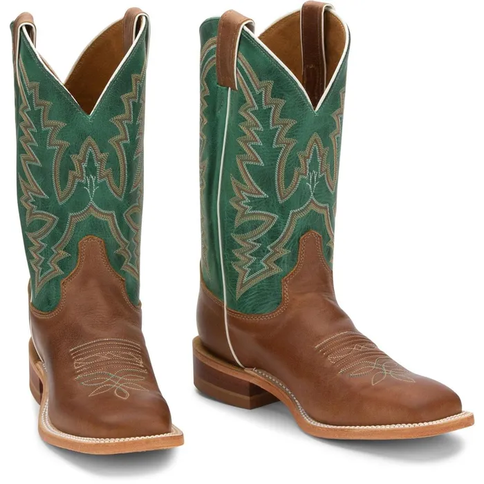 WOMEN Kenedy 11034 Western Boot Brown Justin Boots Western
