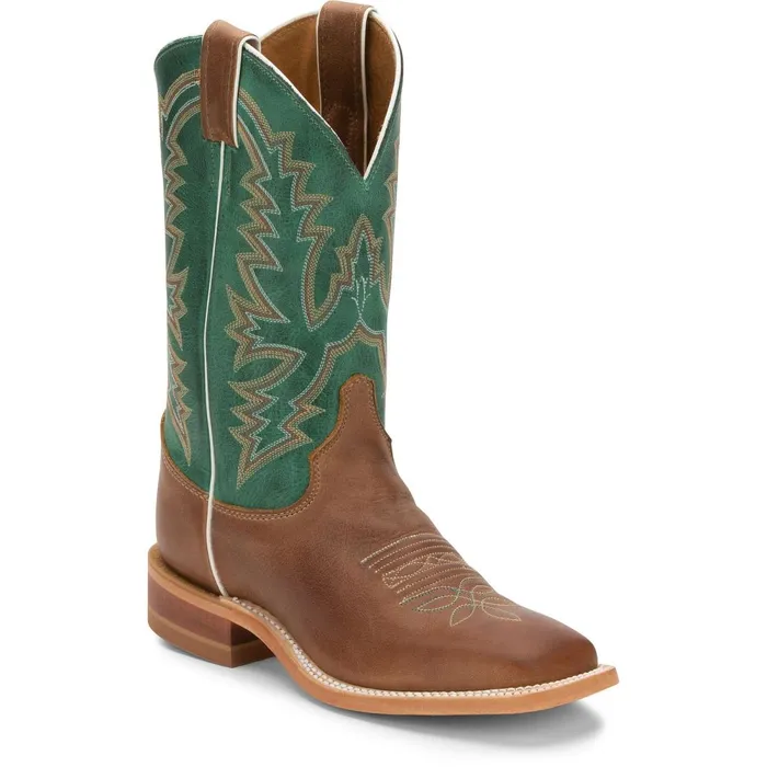 WOMEN Kenedy 11034 Western Boot Brown Justin Boots Western
