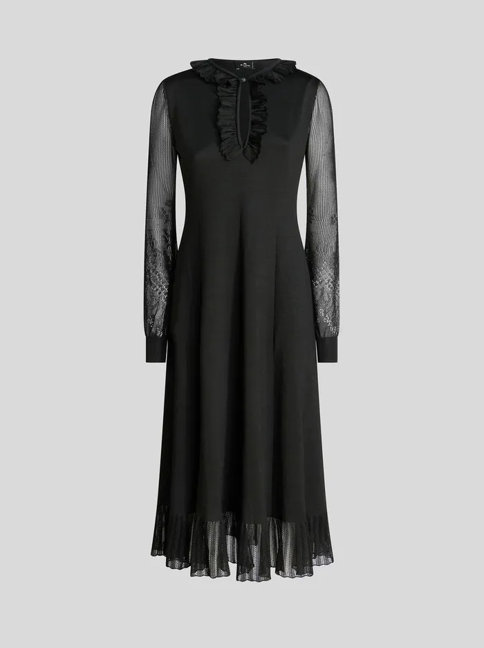 Women Knitted Cocktail Dress Etro Dresses