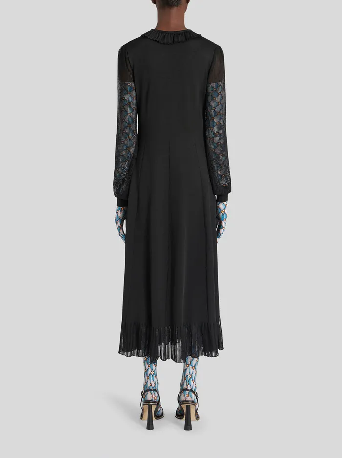 Women Knitted Cocktail Dress Etro Dresses