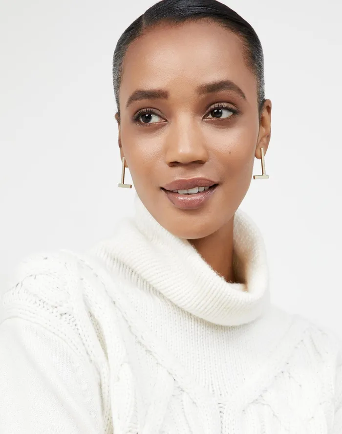 Women Lafayette 148 New York Jewelry Icon Earring Gold