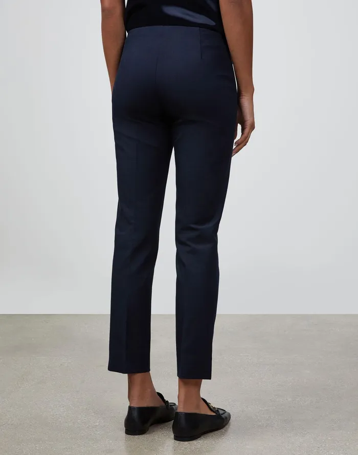 Women Lafayette 148 New York Pants and Shorts Petite Jodhpur Cloth Lexington Pant Ink