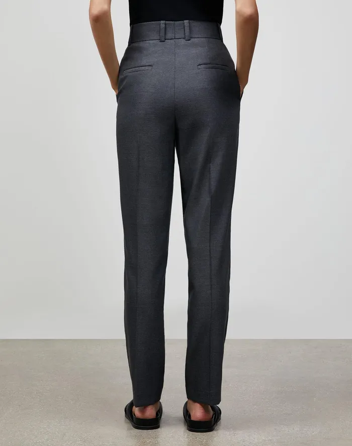 Women Lafayette 148 New York Pants and Shorts PlusSize Italian WoolSilk Suiting Ellis Pleated Pant Castle Rock