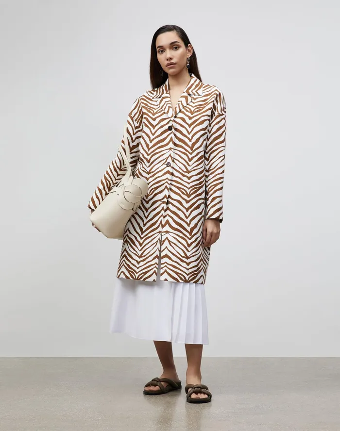 Women Lafayette 148 New York Skirts Leila Skirt In Valencia Cloth White