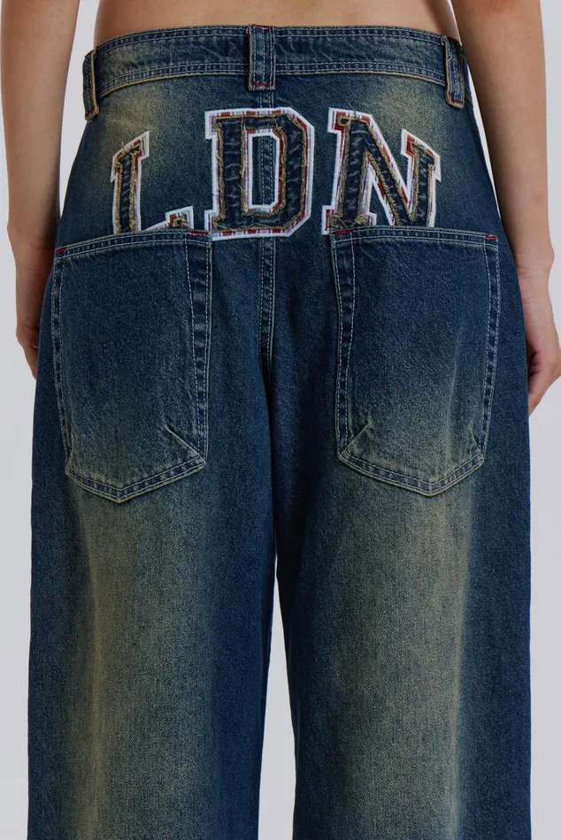 Women LDN Applique Jeans Jaded London Jeans