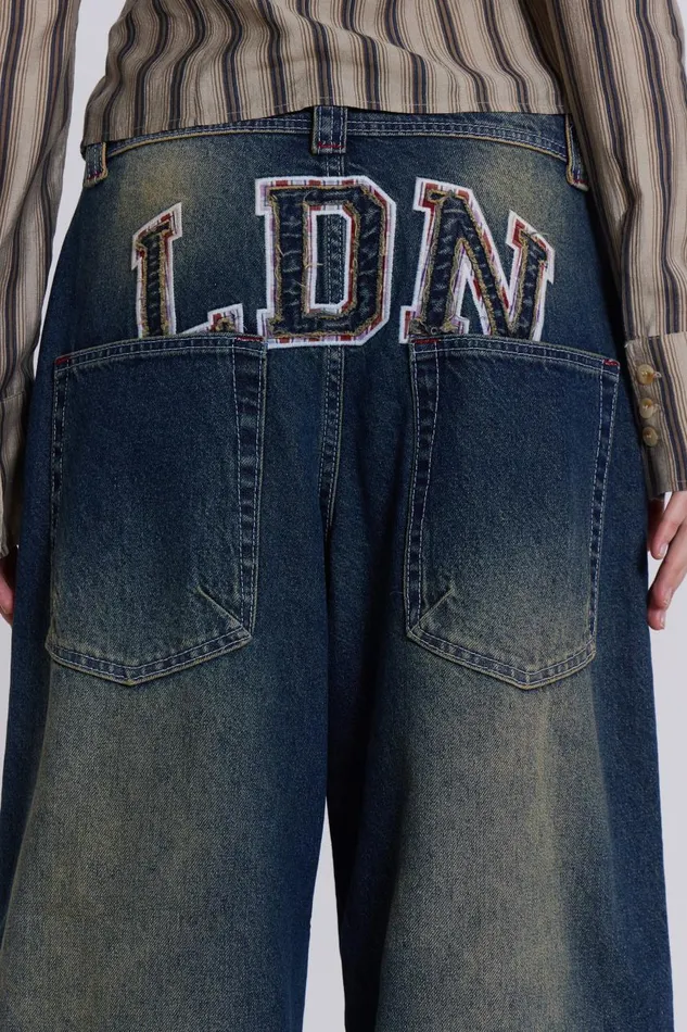 Women LDN Applique Jeans Jaded London Jeans