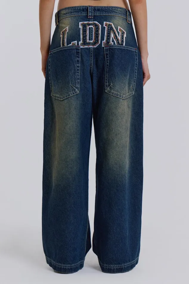 Women LDN Applique Jeans Jaded London Jeans