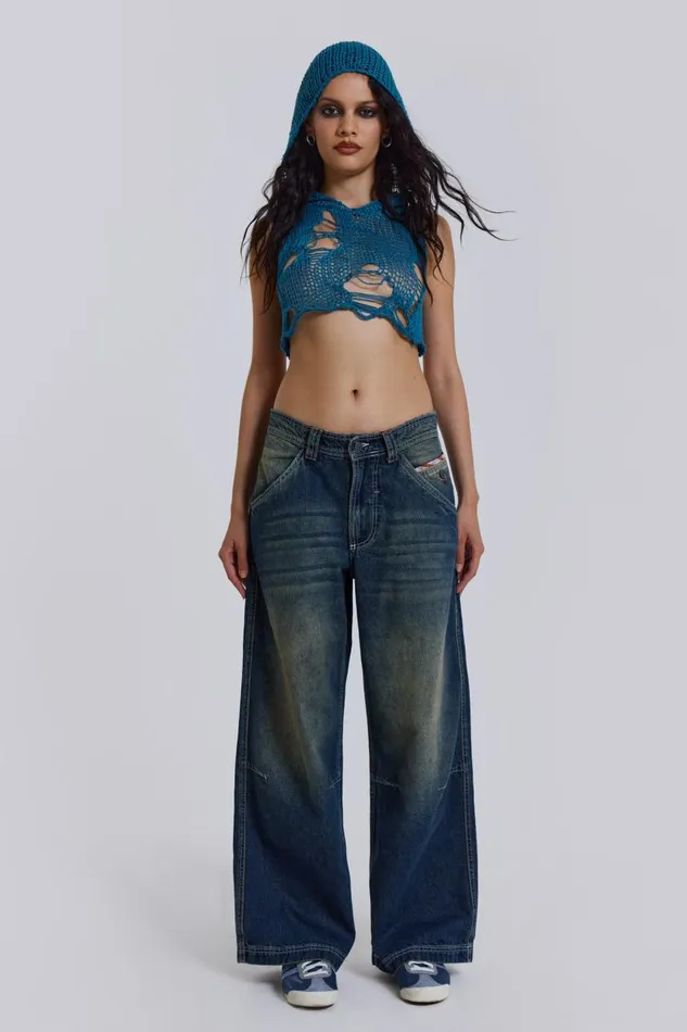Women LDN Applique Jeans Jaded London Jeans