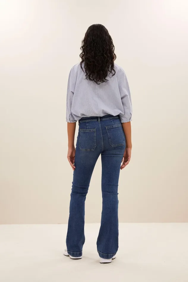 Women Leila Pant T Denim Denim Bybar Jeans