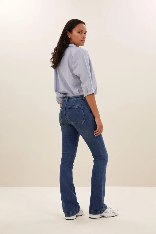 Women Leila Pant T Denim Denim Bybar Jeans