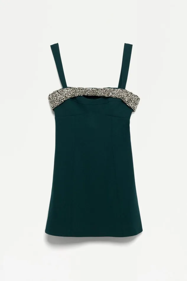 Women Lenny Dress Emerald Jonathan Simkhai Dresses and Jumpsuits